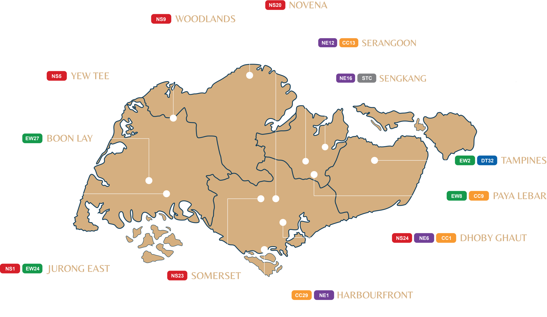 BAC MAP 12 Outlets